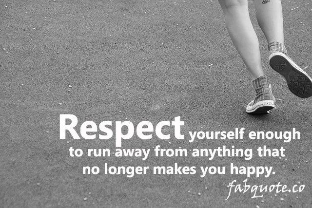 Respect yourself
