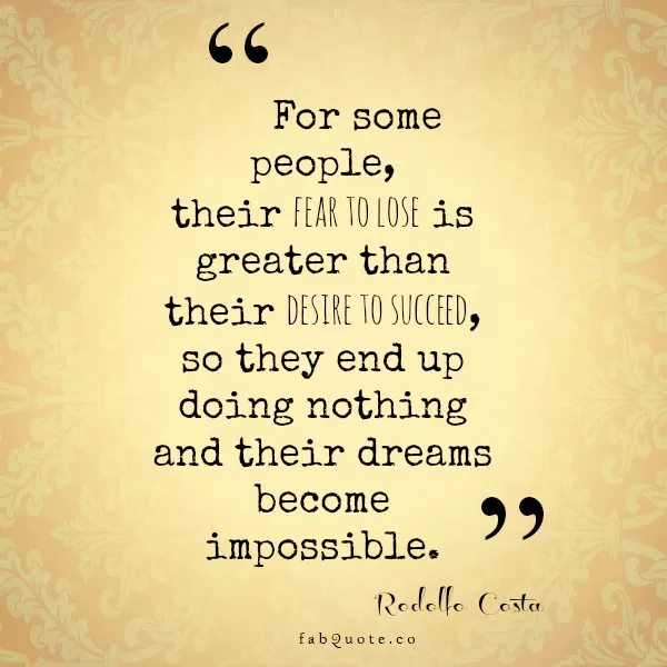 Rodolfo Costa "Fear to lose"