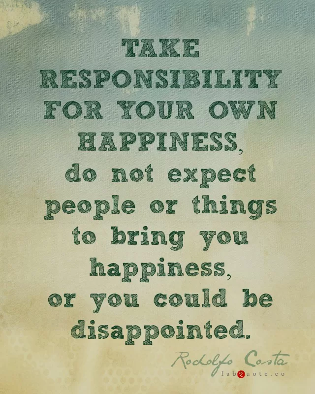 Rodolfo Costa - Take responsibility for your own happiness
