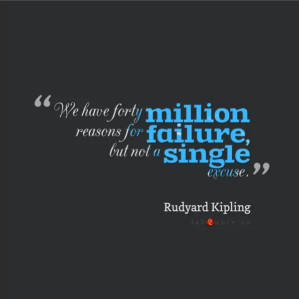 Rudyard Kipling "Failure"