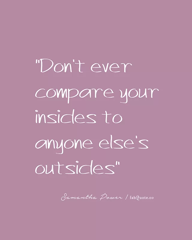 Samantha Power "Comparison"