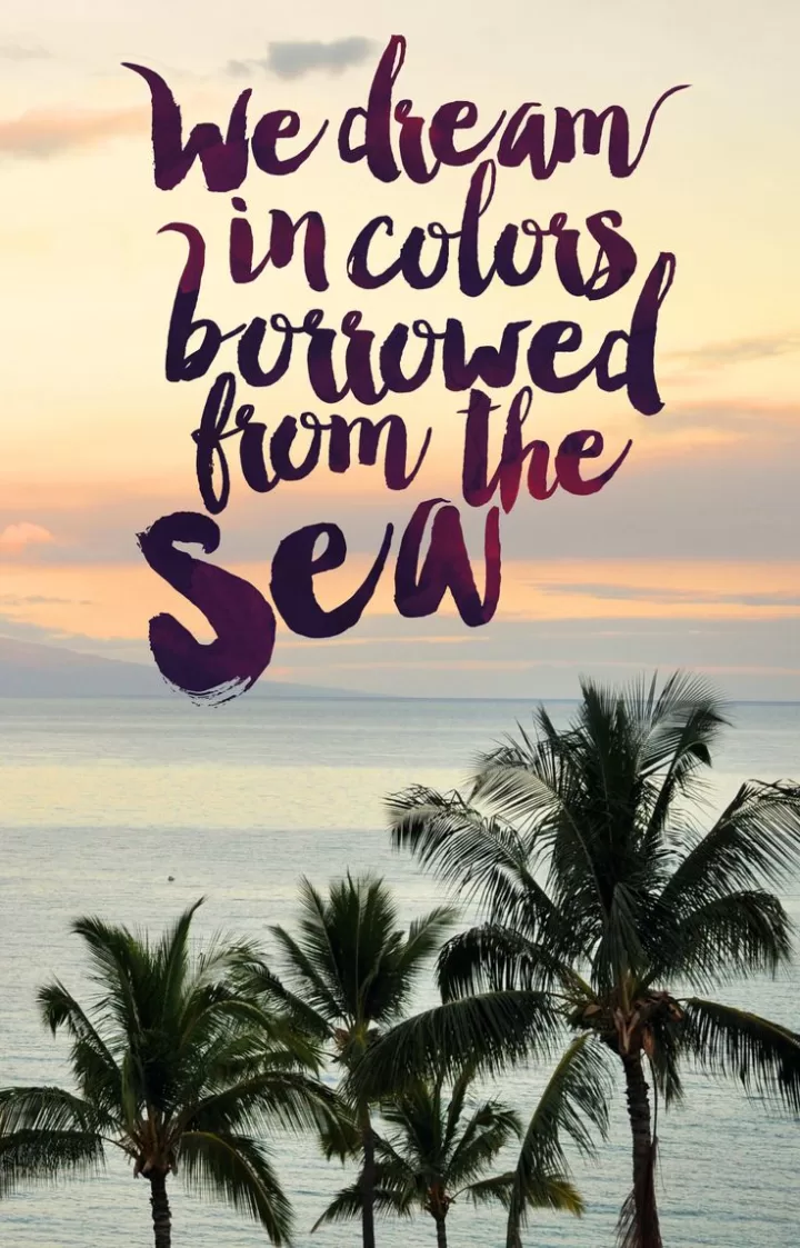 "Sea colors"