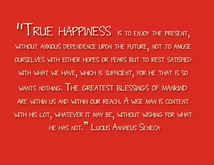 Seneca - True Happiness