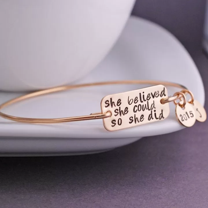 "She believed she could, so she did"