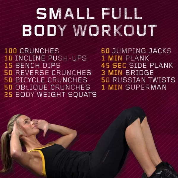 "Small Full Body Workout"