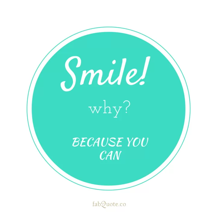 "Smile"