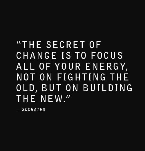 Socrates "The secret of change"