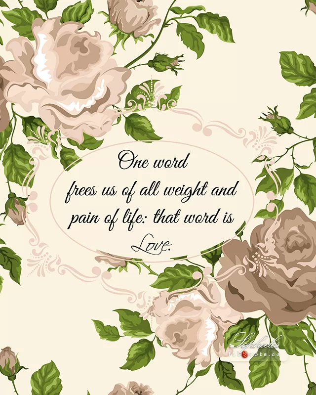 Sophocles "The word Love"