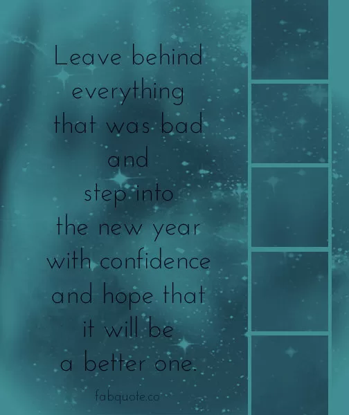 Step into the new year with confidence