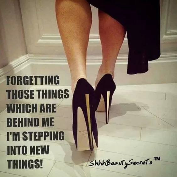 "Stepping into new things"