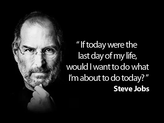 Steve Jobs "Last day of my life"