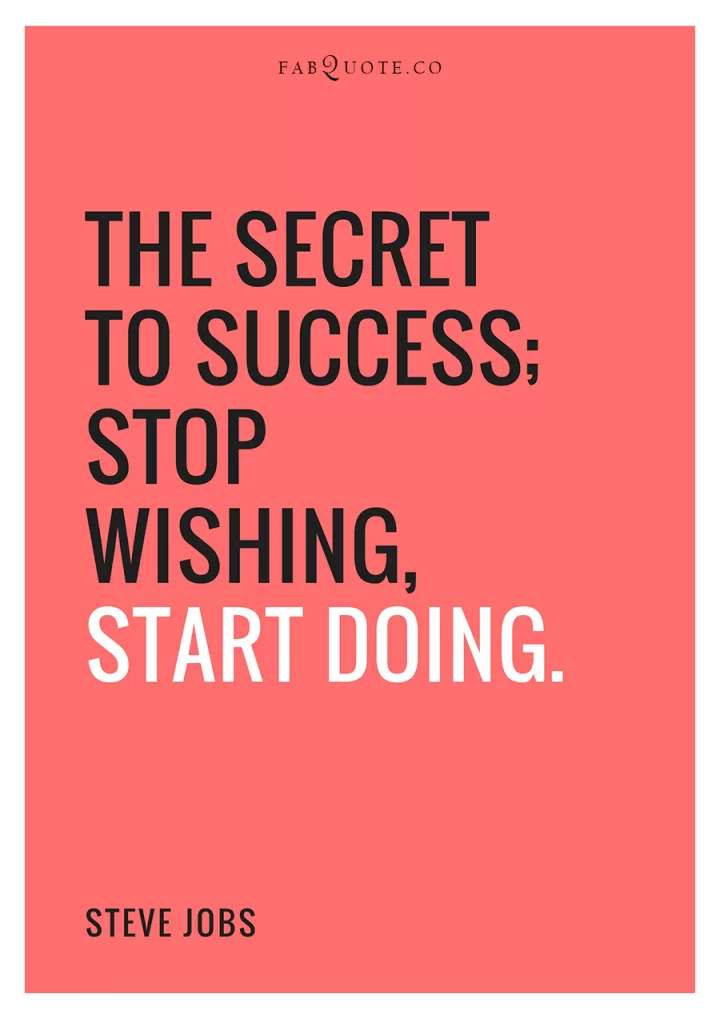 Quotes about Motivation to take Action