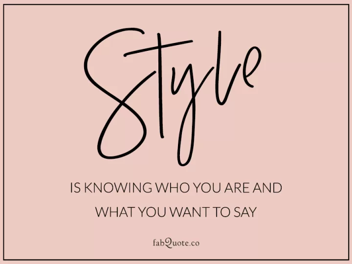 Fab and Chic Quotes