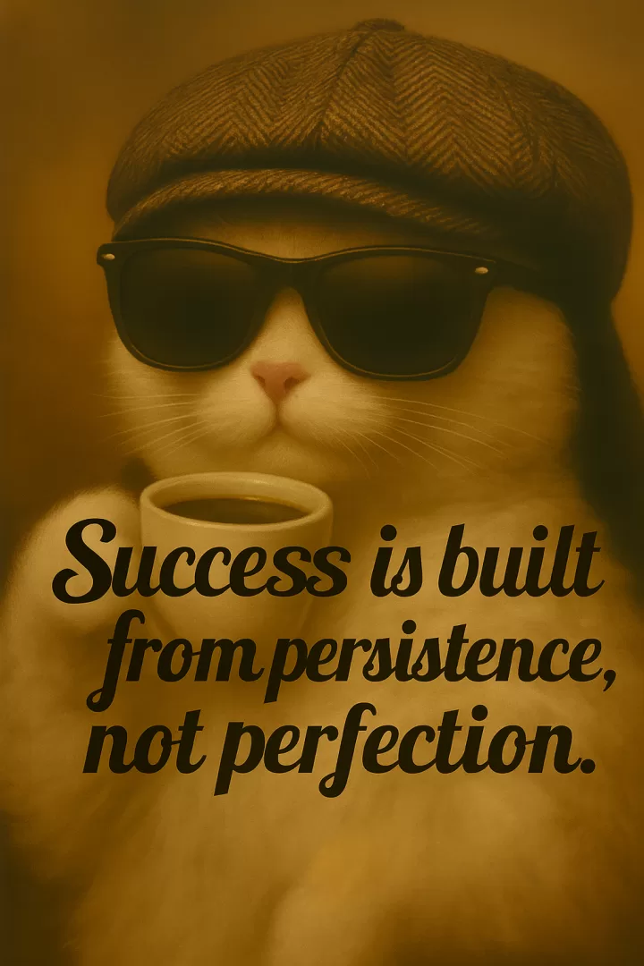 Persistence Over Perfection