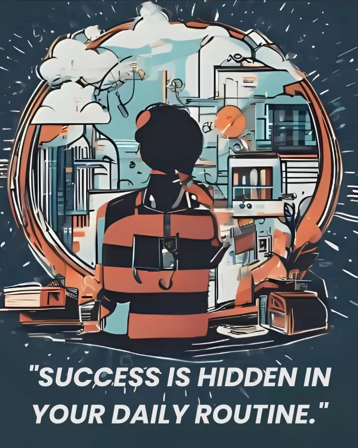 Success is hidden in your daily routine