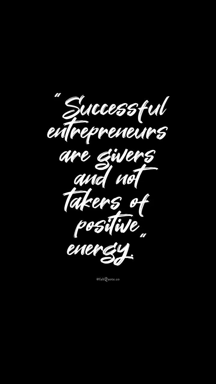 "Successful entrepreneurs"