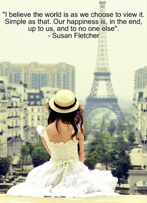 Susan Fletcher "The world as we choose to view it"