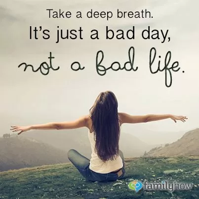 "Take a deep breath"
