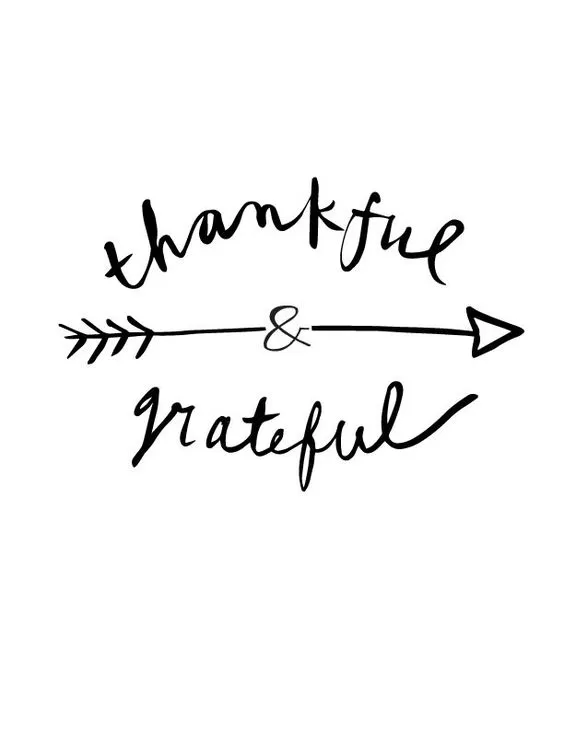 "Thankful and Grateful"