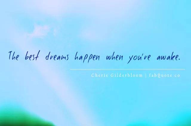 Cherie Gilderbloom - The best dreams
