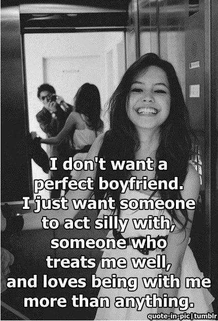 The perfect boyfriend