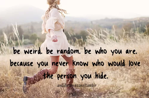The person you hide