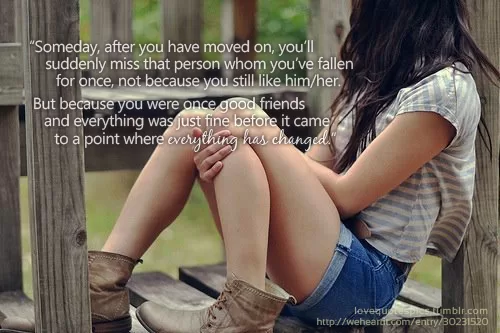 Things change in time