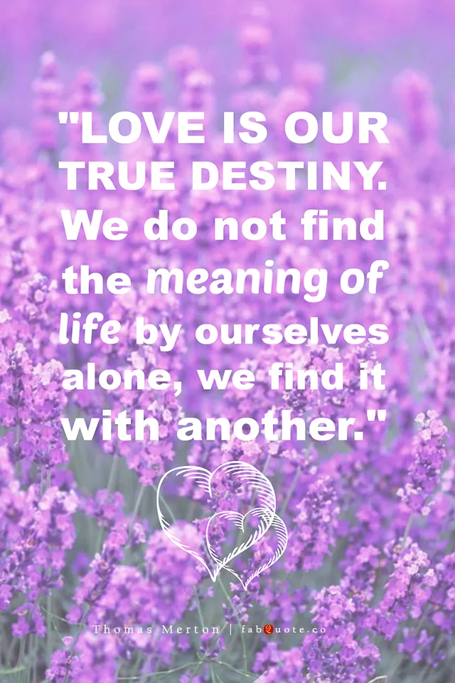 Thomas Merton "Love"