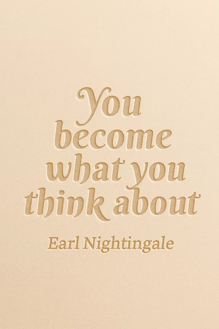 Thoughts Shape Reality