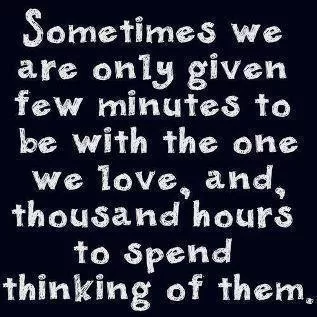 Time spent with the one we love