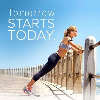 "Tomorrow starts today"