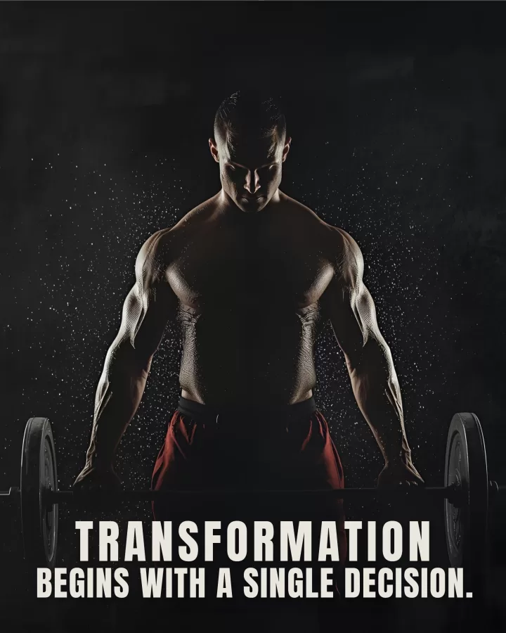 Transformation begins with a single decision