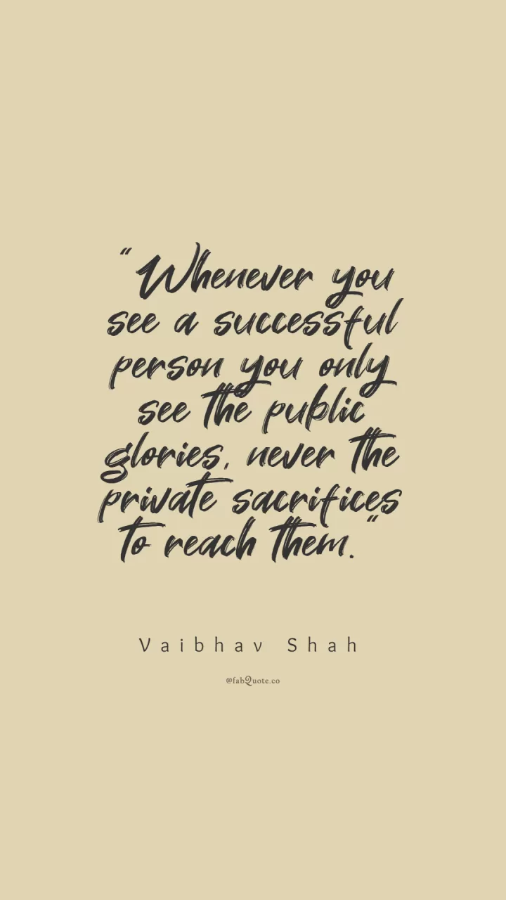 Vaibhav Shah "Successful person"
