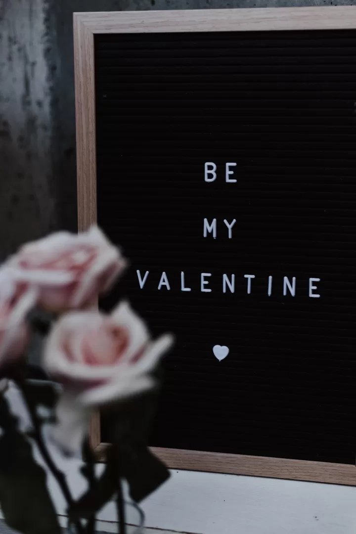 "Be my Valentine"