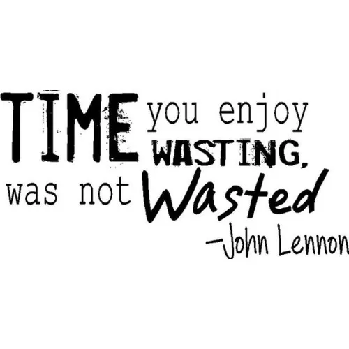 John Lennon - "Wasting time"