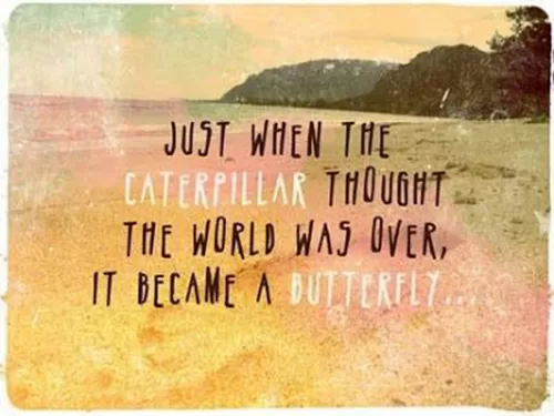 "When you least expect"