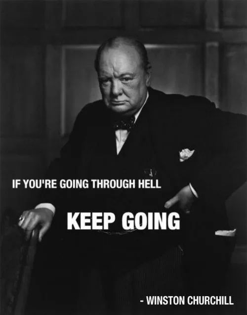 Winston Churchill "Hell"