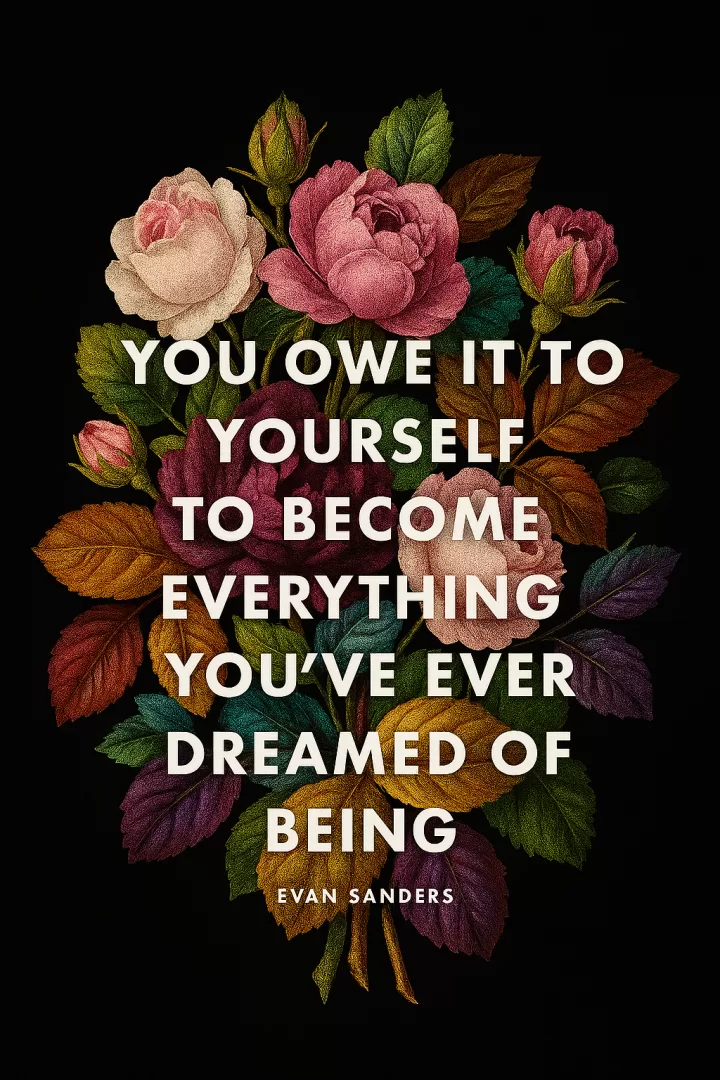 You owe it to yourself