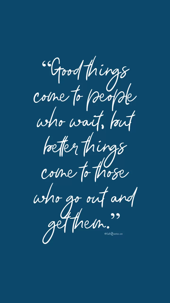 "Good Things"