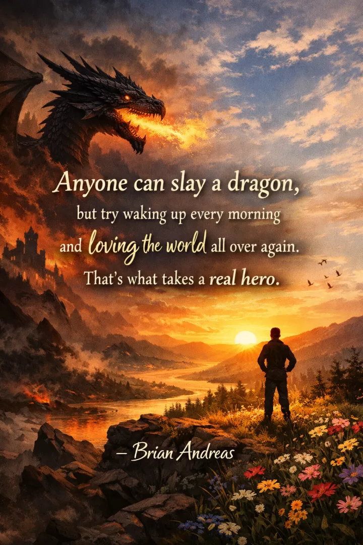 Brian Andreas Real Hero