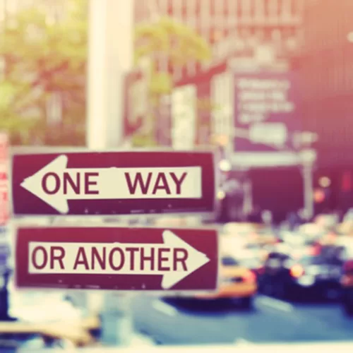 "one way or another"