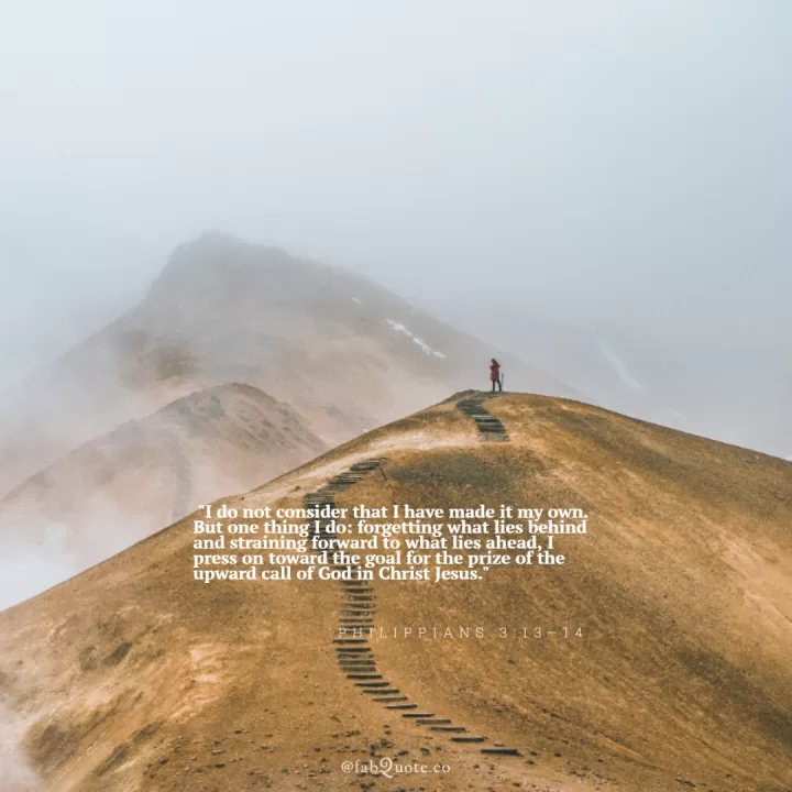 Philippians 3:13–14 Philippians 3:13–14